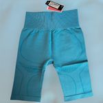 Pretty Little Thing  /Women’s SPORT BRIGHT BLUE SEAMLESS CONTRAST DETAIL SHORTS NWT Photo 1