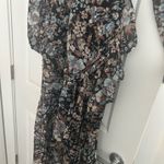 ASTR The Label Nalani Wrap Floral High-Low Dress Photo 4