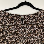 FatFace Womens US 6/UK 10 Dark Floral Ditsy Top Cottagecore Fairy Grunge Y2K Black Photo 8