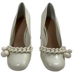 Tory Burch NIB Ivory Addison Pump Box Calf Heels Women's Sz 5.5 Shoes NEW 44916 Photo 3
