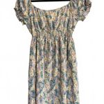 Blush *Women's Size Medium  BJ Floral Off-Shoulder Dress Summer Casual Feminine Photo 2