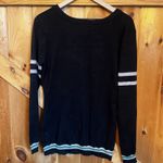 Harry Potter  Slytherin House Crest Cardigan Sweater Size Medium Embroidery Black Photo 1