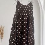 ✨EN SAISON Polka Dot Sz Large Dress✨ Brown Photo 3