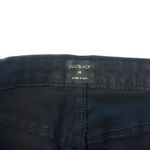 Just Black Just‎ Black Size M Tatiana A-Line Denim Mini Skirt Black Frayed Stitch Fix NWT Photo 11