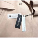 Karl Lagerfeld  Paris camel long  coat size M Photo 8