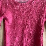 No Boundaries Origami Magic Scarf Top Pink 90s Vintage OS Women’s Shirt Stretch Y2K Style Photo 1