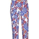 Max Mara EMME by MARELLA Floral Stretch Mid Rise IAMBO Ankle Pants Photo 8