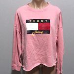 Tommy Hilfiger Tommy Jeans Logo Sweatshirt Pink Crew Hilfiger Photo 0
