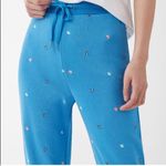 Splendid NWT x Gray Malin Joggers Sweatpants Embroidered Parasol Beach Umbrellas Photo 2