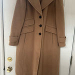 Worthington Long Wool Blend tailored Caramel Color Trenchcoat Photo 0