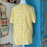 J.Crew  Yellow Floral Essential Tee Photo 1