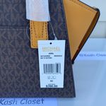 Michael Kors MK SM Avril Top-Zip Satchel | Purse | Handbag - Marigold Photo 8