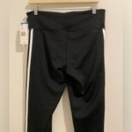 Adidas  Black White 3 Stripe Tight Legging Climalite Size L NEW Photo 7