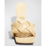 Bottega Veneta  The Lido Sandals in Cane Sugar 36 Womens Leather High Heels Photo 12