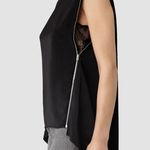 All Saints Ophelia Zipper Lace Top Photo 1