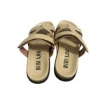 NEW Bibi Lou Cutout Slide Sandals Tan Size 6.5 Photo 6
