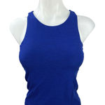Victoria's Secret Victoria’s Secret Active Blue Racerback Workout Yoga Athletic Tank Top Size S Photo 0