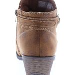Earth Origins  Brown harness Ankle Boots size 7.5 cushioned Photo 5
