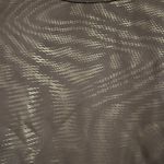 Lululemon Wunder Train Cropped Long Sleeve Shirt *Foil Shapeshifter Foil Black Photo 6