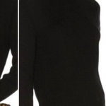 L'Agence  Antonio Lace Open Back Wool Sweater Black size XS Photo 0