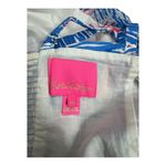 Lilly Pulitzer  Sail Boat Vibrant Blue and Pink Maxi Dress Size 10 Photo 4