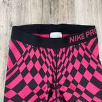 Nike Pro Dri- Fit Black & Pink Cropped Leggings Size Small Photo 1