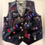 Vintage Y2K Casual Corner 2000 Millennium Embroidered V Photo 4