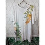 Pilcro  by Anthropologie The Jordyn Cotton-Slub Oversized Tee - Size - Large Photo 3