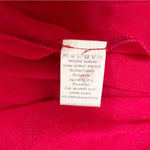 BBXBRAND Red Metallic Mesh Drapey Fit Maxi Dress Size Small Tie Detail Photo 12