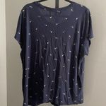 Lucky Brand  Floral Boho Printed T-Shirt Size 1X Photo 2