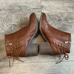 Bamboo  Louie Tie Back Ankle Bootie Size 8 Photo 4