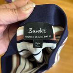 Bardot  Navy Pebble Striped Preppy Quiet Luxury Coastal Y2k Club Mini Skir… Photo 3