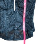 60s Vintage Sophistique by smoothie black lace plunge corset top 34B Black Size undefined Photo 4