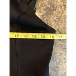 Free People  Black Layla Fit Flare Cut Out Back Cha Cha Ponte Dress‎ Medium Photo 8