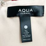 AQUA Formal Blush Pink Red Floral Party Cocktail Dress Minidress Women’s Size 0 Photo 13