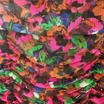 MISA Los Angeles Misa Red Pink Flutter Sleeve Bodycon Maxi Dress Photo 4