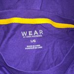 NFL WEAR by Erin Andrews Minnesota Vikings  drawstring crop top Large NWT Photo 4