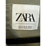 ZARA  Green Cotton Military Jacket M Photo 1