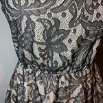 Heart soul Black Lace Overlay Dress Photo 5