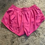 Lululemon athletica Sonic Pink Hotty Hot shorts. Size 6. Photo 2