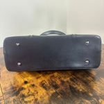 Burberry  Black Leather Tote Bag Classic Nova Check Lining Photo 12