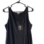 Miro Vintage 90s Women's Size XL Black‎ 100% Cotton Puerto Peñasco Mexico Dress Black Photo 1