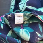 Old Navy  Womens Dress Size‎ Large Vacation Tropical Dark Floral Bohemian Resort Photo 6