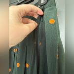 Christian Dior Pleated Midi Polka Dot Skirt Photo 3