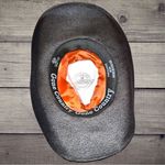 Pigalle black felt gone country cowgirl hat! New!! Unisex Black Size XL Photo 7