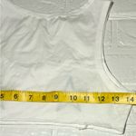 SheIn White Crop Top with Black Star Accents S Photo 5