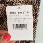 We The Free Free People Two Faced Snakeskin Skinny Jeans Photo 6