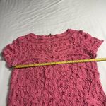 Lilly Pulitzer Marie Kate Pink Lace Cotton Shift Dress Sz S Small Photo 5