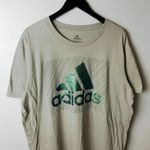 Urban Outfitters Adidas T Shirt Gray 2XL XXL Gym Fit Graphic Tee Cotton Blend Short Sleeve Solid Photo 8