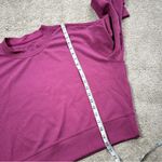 Lululemon  Ribbed Softstreme Perfectly Oversized Cropped Crew in Magenta Purple 6 Photo 12